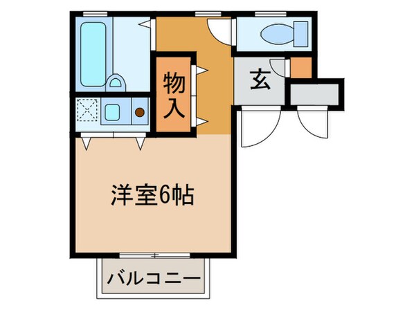 パセオイワナガの物件間取画像